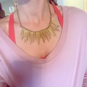 Gold statement Necklace